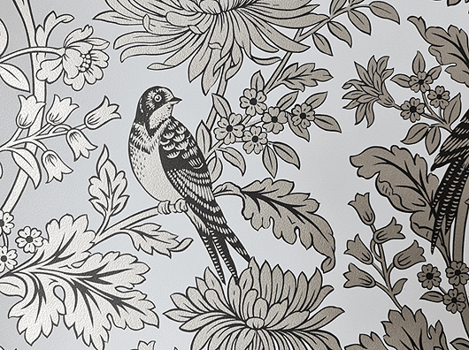 Cream & Gold, Arts & Crafts Inspired Wallpaper – Wallpaper John's