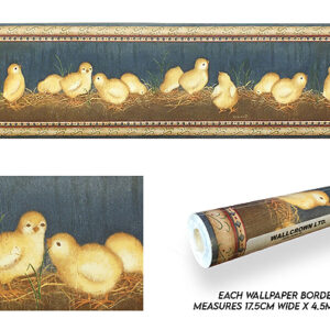 Chicks Wallpaper Border VIN7301B