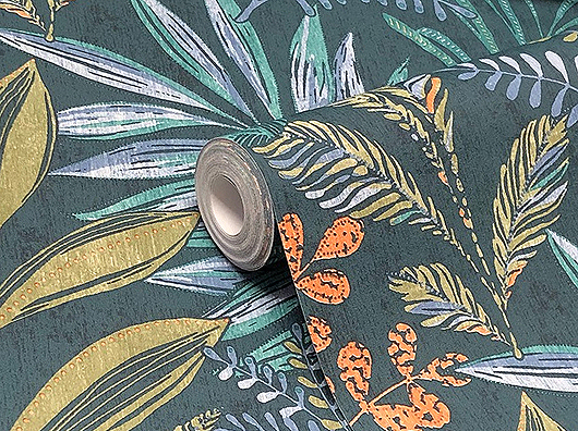 Contemporary, Botanical/Jungle Wallpaper - Image 2