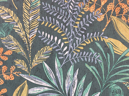 Contemporary, Botanical/Jungle Themed Wallpaper 12