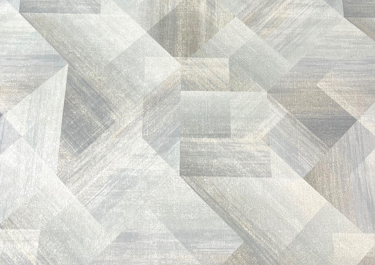 Geo Pattern with Metallic Detail (Double Width Roll) - Image 7