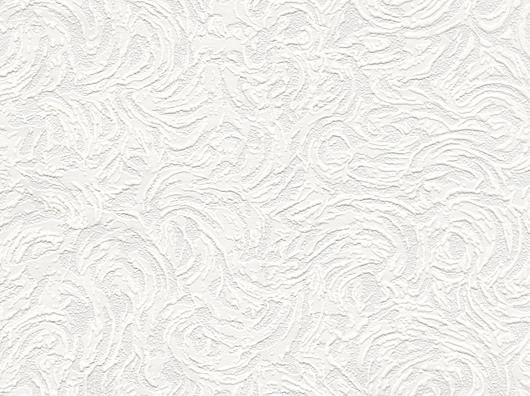 Belgravia Richmond Swirl Effect, Textured Paintable Wallpaper (White)