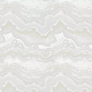 Marble Effect with Metallic Detail (Double Width Roll) (02)