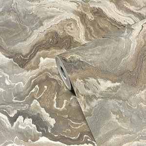 Arabella Marble Effect Pattern - Greige