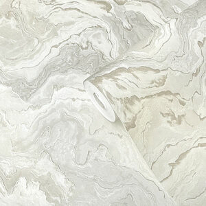 Arabella Marble Effect Pattern - Warm Neutral