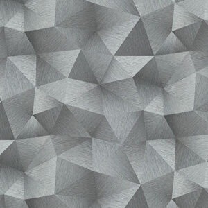 Grey/Silver Modern Geometric Triangles