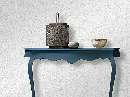 Traditional Victorian Style, Paintable Wallpaper (White) - Image 3