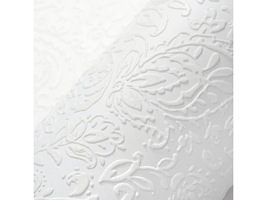 Traditional Victorian Style, Paintable Wallpaper (White) - Image 4